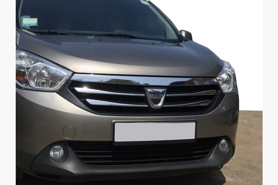 Dacia Lodgy 2012–2022 Obloge rešetke (4 kos, nerj. jeklo) Fotografija 1