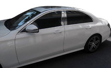 Mercedes Razred E W213 2016–2023 Pokrovi stebričkov (nerjavno jeklo) fotografija 4
