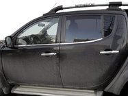Mitsubishi L200 2006–2015 Okenske obrobe (4 kos, nerjavno jeklo) Carmos - turško nerjaveče jeklo fotografija 1