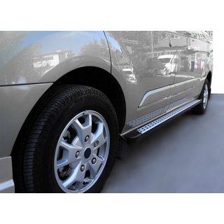 Stranske stopnice DOT-Line (2 kos, aluminij) fotografija 1