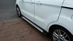 Ford Connect 2014–2021 Stranske stopnice DOT-Line (2 kos, aluminij) Maxi medosna razdalja fotografija 2