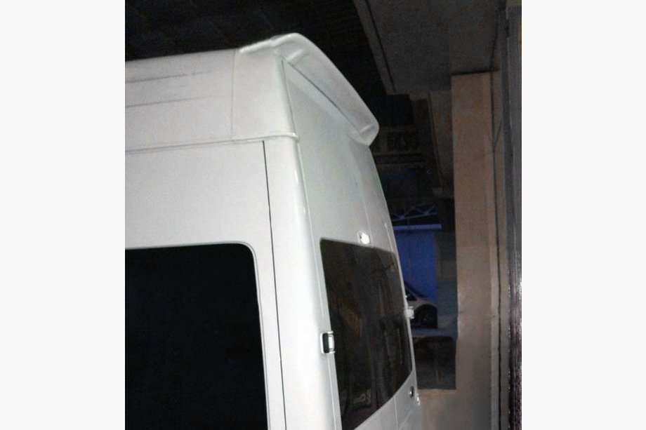 Ford Transit 2000–2014 Spojler Anatomic za visoko streho (za lakiranje) Fotografija 2