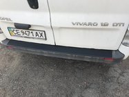 Nissan Primastar 2002–2014 Zaščitna letev zadnjega odbijača DDU (ABS) fotografija 2