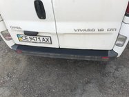 Nissan Primastar 2002–2014 Zaščitna letev zadnjega odbijača DDU (ABS) fotografija 4