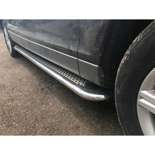 Stranske stopnice Maydos V2 (2 kosa, aluminij/nerjavno jeklo) Audi Q7 2005–2015 fotografija 1