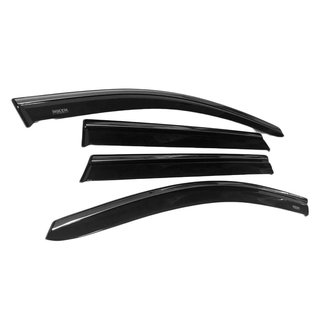 Vetrni deflektorji oken s kromirano letvico (4 kos, Niken) BMW X4 F26 2014–2018