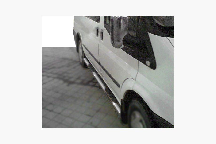 Ford Transit 2014– Stranske cevi Ø70 (2 kosa, nerjaveče jeklo) Image