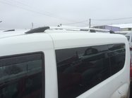 Opel Combo 2012–2018 Kromirane strešne sani Kratka, plastične nogice fotografija 3