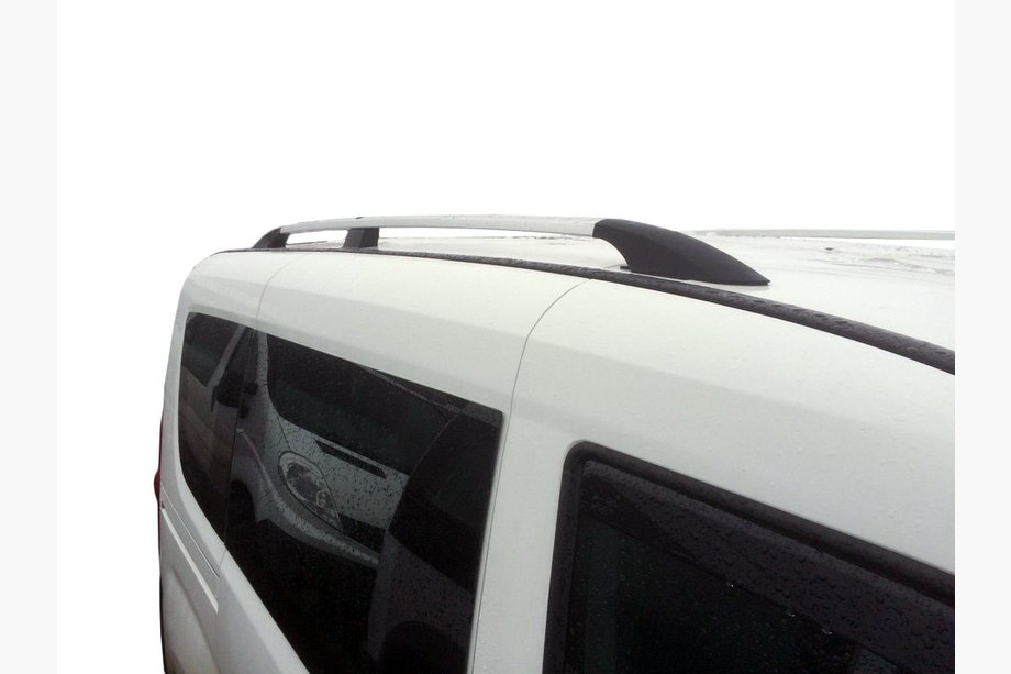 Opel Combo 2012–2018 Kromirane strešne sani Kratka, plastične nogice Image