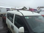 Opel Combo 2012–2018 Kromirane strešne sani Kratka, plastične nogice fotografija 4