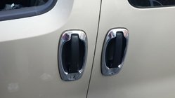 Opel Combo 2012–2018 Okrasni okvirji okrog kljuk (4 kosi, nerjavno jeklo) Carmos - turško nerjaveče jeklo fotografija 3