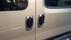 Opel Combo 2012–2018 Okrasni okvirji okrog kljuk (4 kosi, nerjavno jeklo) Carmos - turško nerjaveče jeklo fotografija 11