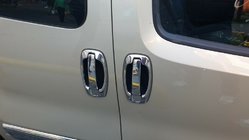 Opel Combo 2012–2018 Pokrovi kljuk in obrobe (8 kos, nerjavno jeklo) fotografija 4