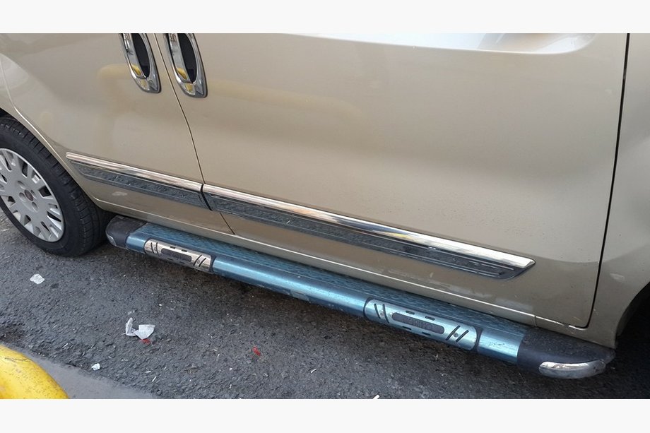 Citroen Nemo 2007–2017 Kromirane letvice za vrata (4 kos., inox) Fotografija 5