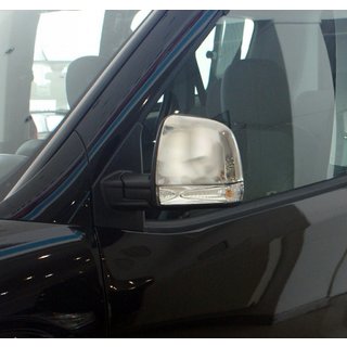 Kromirani pokrovi vzvratnih ogledal (2 kosa, nerjaveče jeklo) Opel Combo 2012–2018 fotografija 3