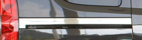 Opel Combo 2012–2018 Okrasna letev pod drsnimi vrati (2 kos, nerjavno jeklo) fotografija 7