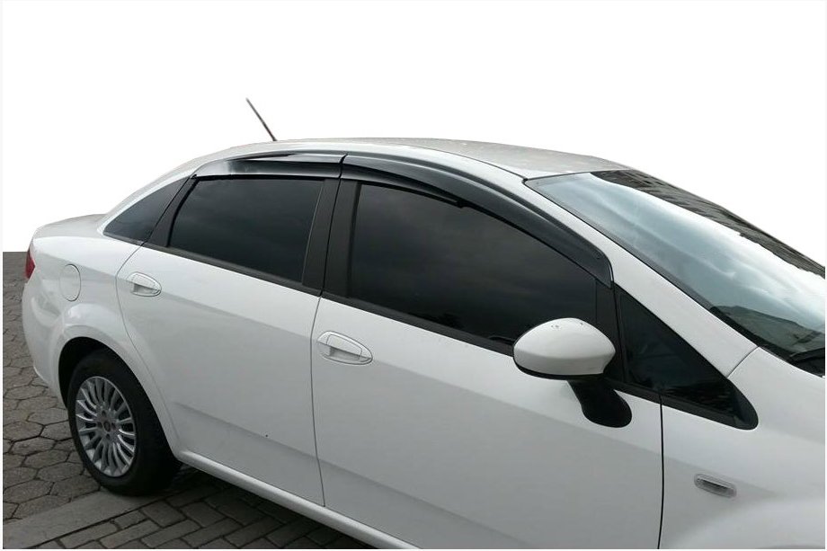 Fiat Linea 2006–2018 Vetrni deflektorji oken (4 kosi, Sunplex Sport) Image