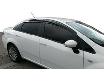 Fiat Linea 2006–2018 Vetrni deflektorji oken (4 kosi, Sunplex Sport) fotografija 1