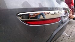 Fiat Linea 2006–2018 Nerjaveče letvice za zadnji rob odbijača (2012↗, nerj., 3 kos) fotografija 4