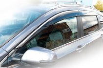 Honda CRV 2017–2022 Vetrni deflektorji oken s kromirano letvijo (4 kosi, HIC) fotografija 1