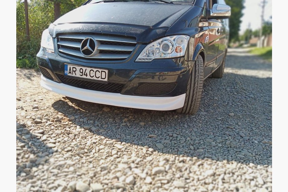 Mercedes Viano 2004–2014 Sprednji lip spojler odbijača 2010-2015 (za lakiranje) Image