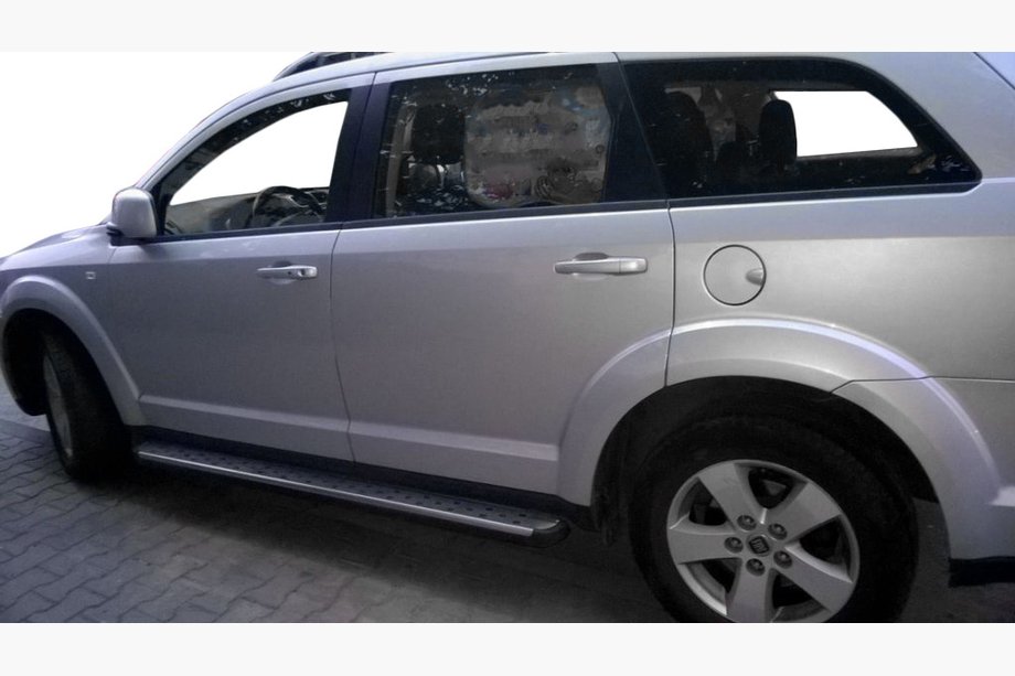 Fiat Freemont 2011–2016 ORIGINALNI !!! Stranske stopnice (2 kos, aluminij) Image