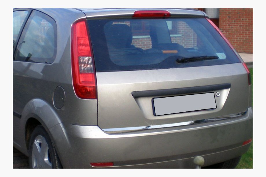 Ford Fiesta 2002–2008 Nerjaveča letev roba pokrova prtljažnika Carmos - turško nerjaveče jeklo Image