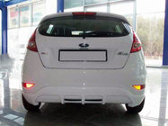Ford Fiesta 2008–2017 Nastavek zadnjega odbijača Meliset (za barvanje) fotografija 1