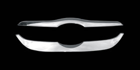Ford Fiesta 2008–2017 Okrasna obroba okoli maske (2 kosa, plastika) fotografija 1