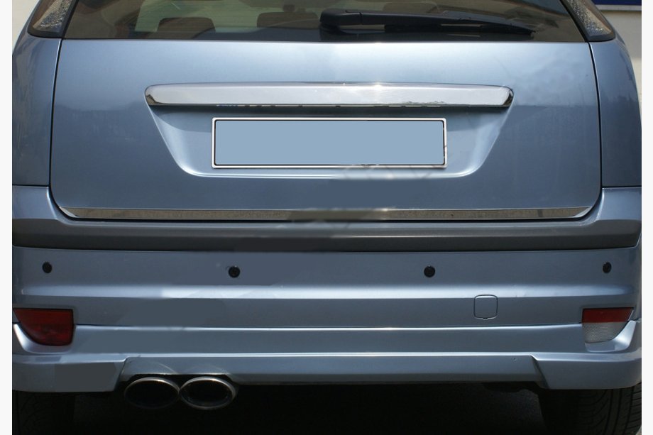 Ford Focus II 2008–2011 Zaščitna letev roba prtljažnika (HB, inox) Image