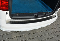 Volkswagen Caddy 2015–2020 Kromirana obloga zadnjega odbijača OmsaLine (nerjaveče jeklo) fotografija 1