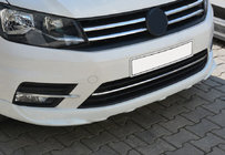 Volkswagen Caddy 2015–2020 Zaščitne letvice za odbijač (3 kosi, nerjaveče jeklo) fotografija 1