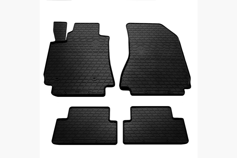 Alfa Romeo 159 2005–2011 Gumijasti tepihi za kabino Stingray, črni (4 kosi) Image