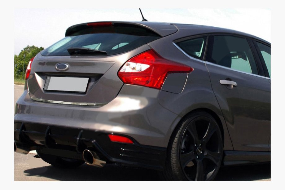 Ford Focus III 2011–2017 Zaščitna letvica roba prtljažnika 2011-2014 (Hatchback, inox) Image