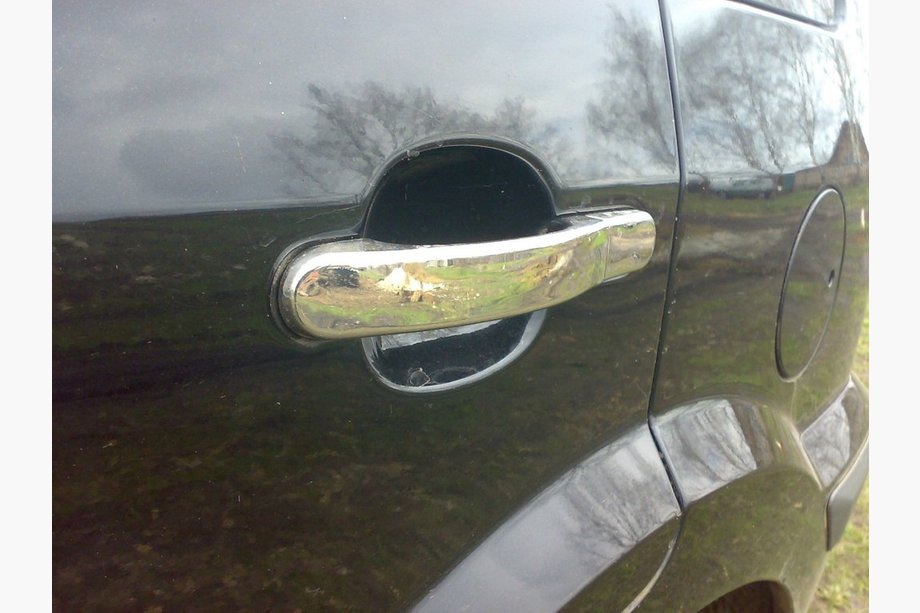 Ford Fusion 2002–2012 Kromirane obloge kljuk vrat (4 kosi, nerjavno jeklo) Fotografija 4