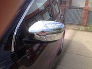 Nissan Qashqai 2014–2021 Kromirani pokrovi ogledal (2 kos, plastika) fotografija 2