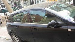 Opel Astra H 2004–2013 Zunanje okrasne letve okoli stekel (inox) fotografija 2