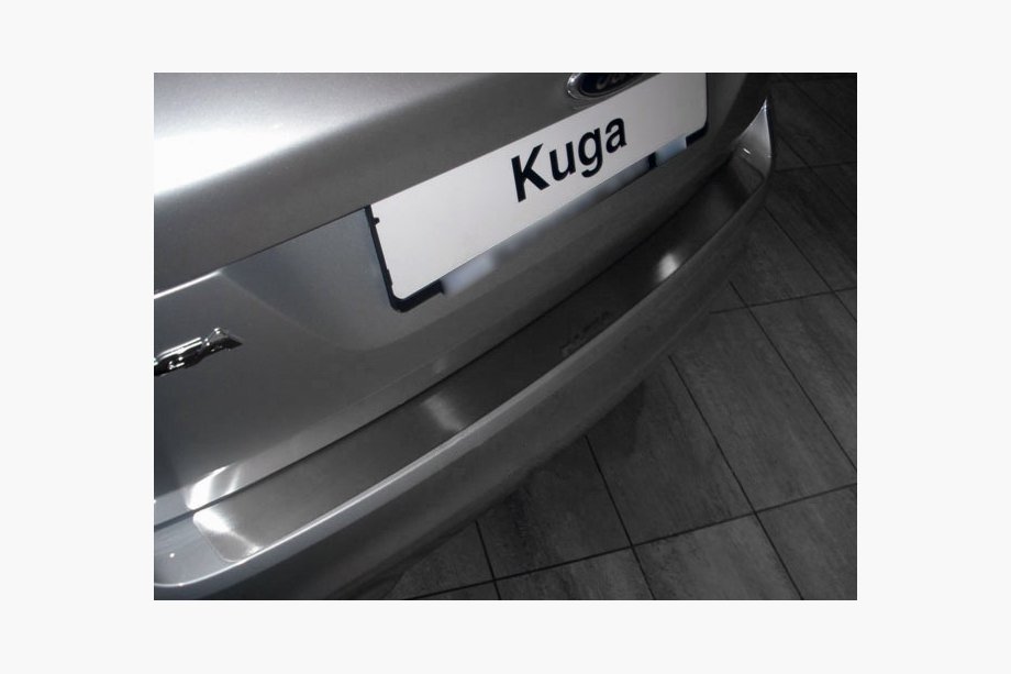 Ford Kuga 2008–2013 Natanika zaščitna letev zadnjega odbijača (nerjavno jeklo) Image