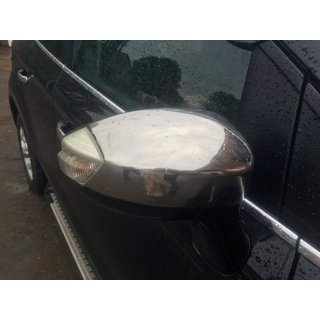 Kromirani pokrovi ogledal (2 kosa, nerjavno jeklo) fotografija 3