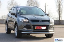 Ford Kuga/Escape 2013–2019 Sprednji zaščitni lok ST008 (nerjavno jeklo) fotografija 6