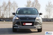 Ford Kuga/Escape 2013–2019 Sprednji zaščitni lok ST014 (nerjavno jeklo) 51/42 mm fotografija 2