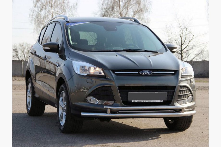 Ford Kuga/Escape 2013–2019 Sprednji zaščitni lok ST014 (nerjavno jeklo) 51/42 mm Image