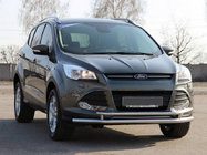 Ford Kuga/Escape 2013–2019 Sprednji zaščitni lok ST014 (nerjavno jeklo) 51/42 mm fotografija 1