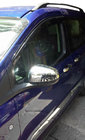 Ford Courier 2014–2023 Kromirani pokrovi ogledal (2 kosa, plastika) fotografija 7