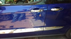 Ford Courier 2014–2023 Letve na vratih (4 kos, nerjaveče jeklo) fotografija 4