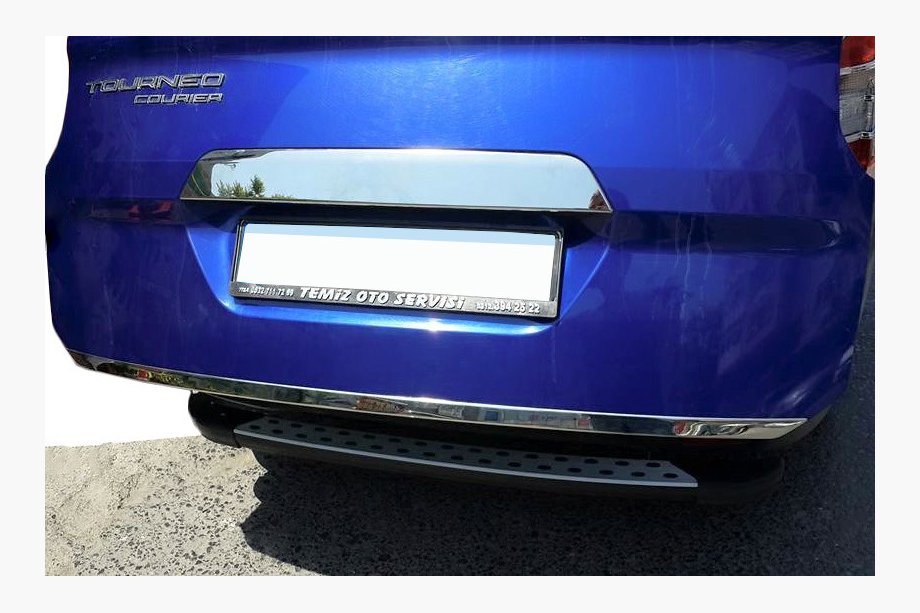 Ford Courier 2014–2023 Nerjaveča zaščitna letvica roba prtljažnika Image