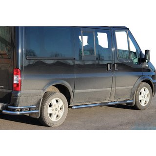 Bočne cevi BB002 (2 kosa, inox) fotografija 1