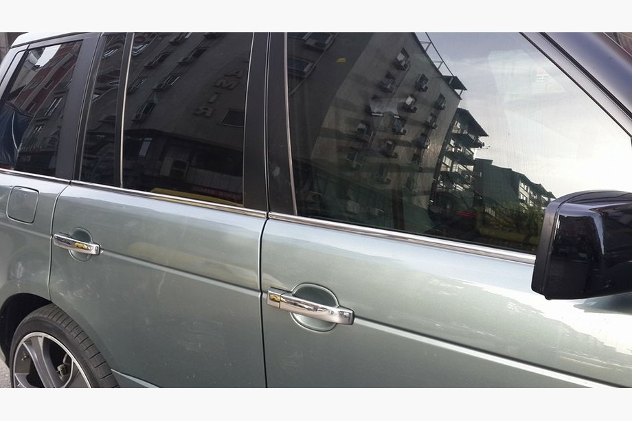 Range Rover Sport 2005–2013 Okenske obrobe (6 kos, nerjaveče jeklo) Fotografija 2