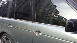 Range Rover III L322 2002–2012 Okenske letvice (6 kos, nerjaveče jeklo) fotografija 2