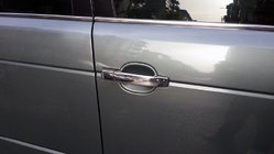 Range Rover III L322 2002–2012 Okenske letvice (6 kos, nerjaveče jeklo) fotografija 3